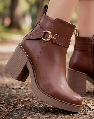 Botin Mujer Casual Café Sugar Free 09704501