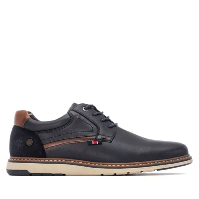 Zapato en Piel Azul Xti para Hombre