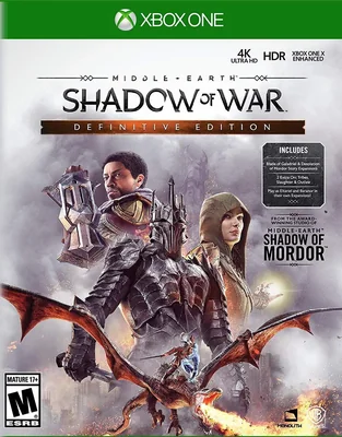 Middle-Earth Shadow of War Definitive Edition Xbox One