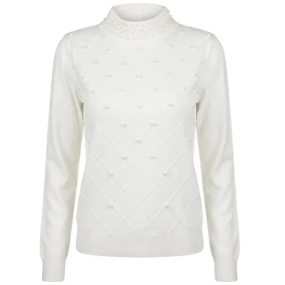 Sueter Cerrado con Pedreria Philosophy Woman para Mujer Casual