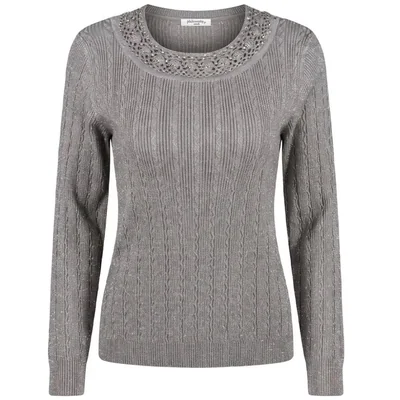 Sueter Cerrado con Pedreria Philosophy Woman para Mujer Casual