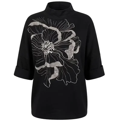 Sueter con Aplicaciones en Bordado Philosophy Woman para Mujer Casual