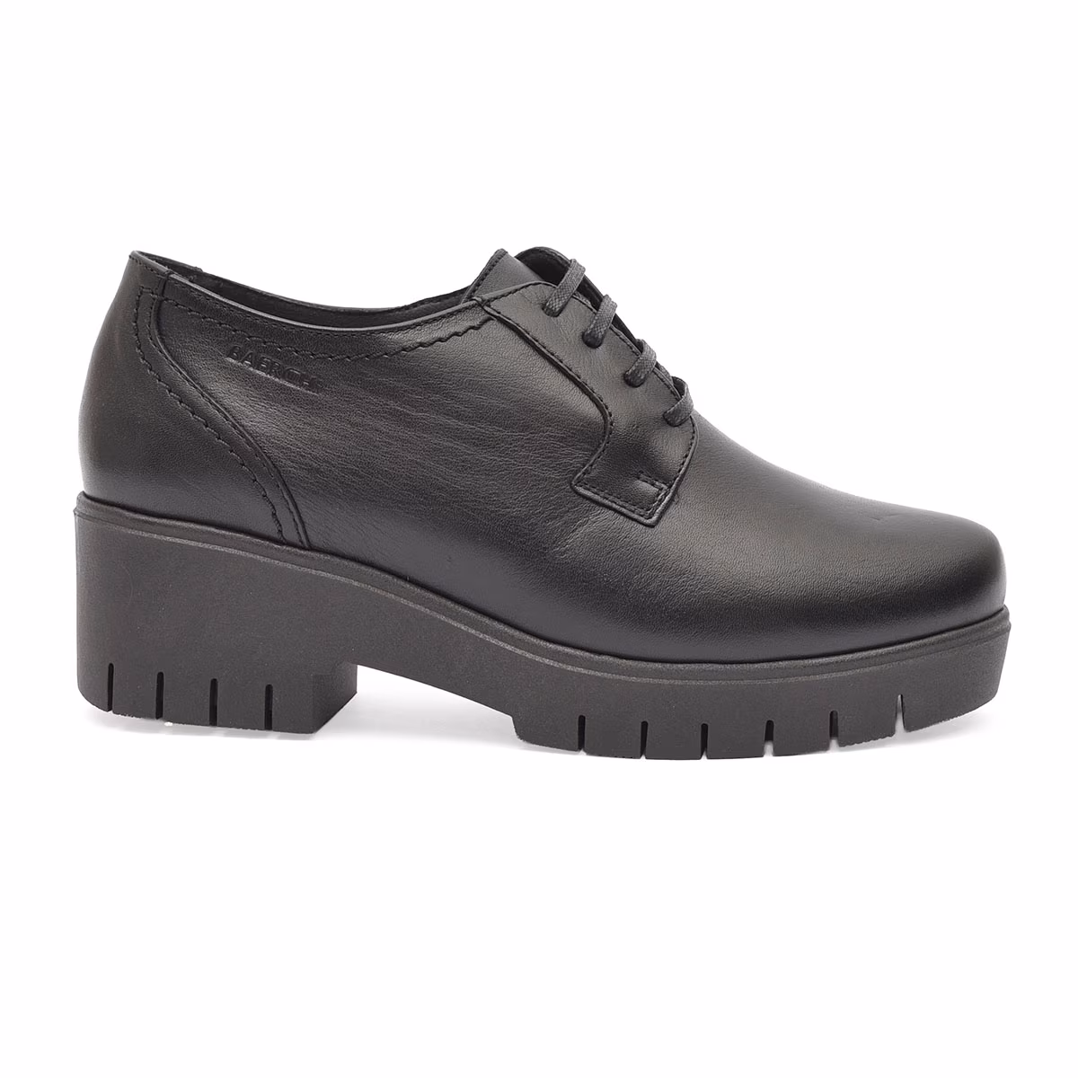 Zapato Shootie Baerchi Negro con Agujeta para Mujer