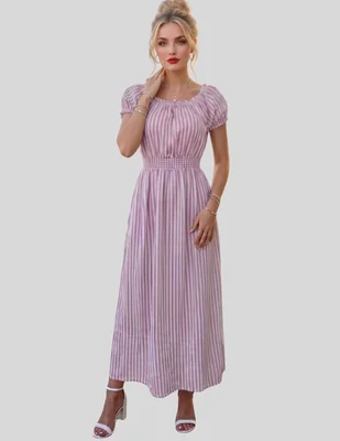 Vestido midi casual para mujer