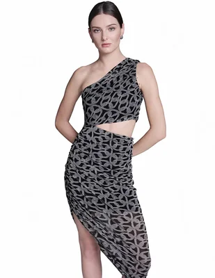 Vestido midi cocktail para mujer