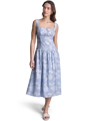 Vestido midi casual para mujer