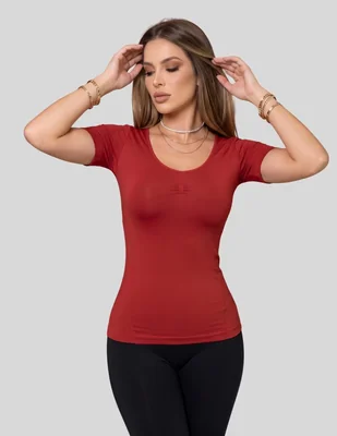 Set blusa manga corta para mujer
