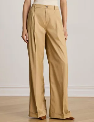 Pantalón de vestir amplio para mujer