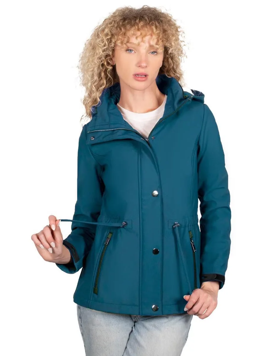 Chamarra impermeable para mujer