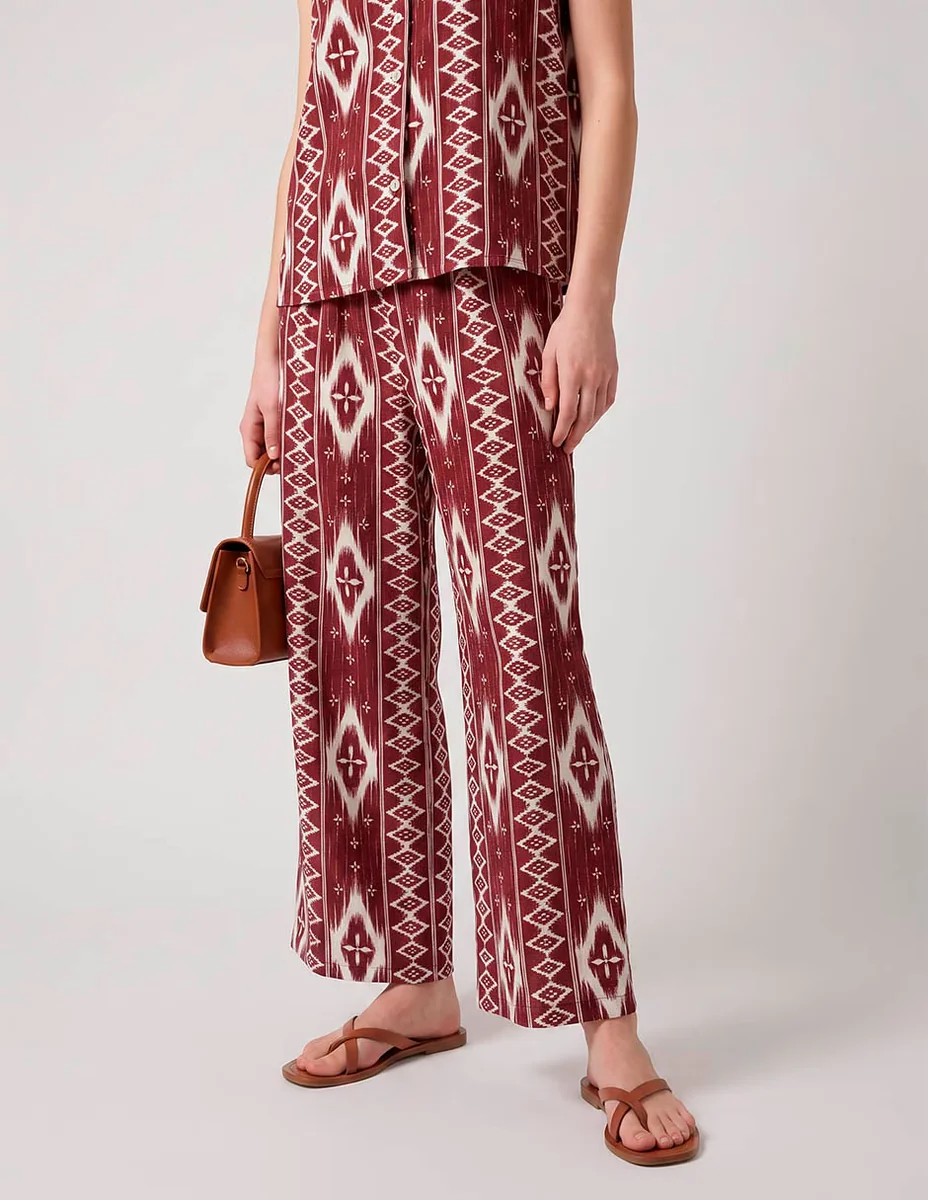 Pantalón recto para mujer