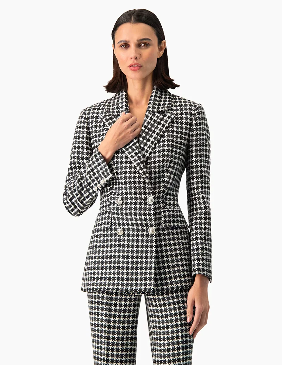 Saco sastreado casual para mujer