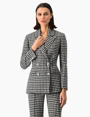 Saco sastreado casual para mujer