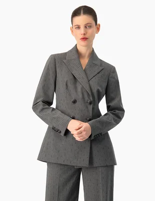 Saco sastreado casual para mujer
