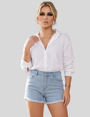 Short de mezclilla para mujer