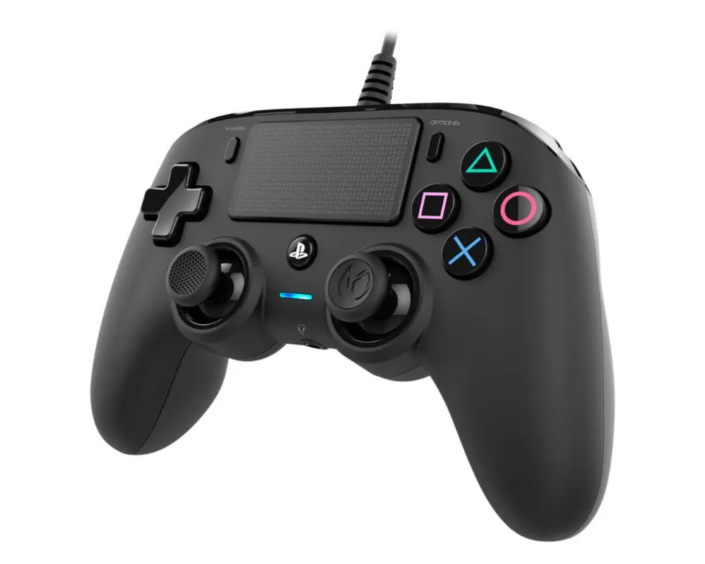 Control con cable Nacon para PlayStation 4 y PC Negro