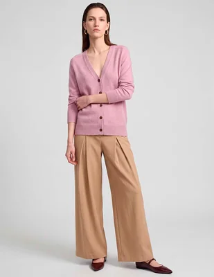 Suéter cuello V para mujer