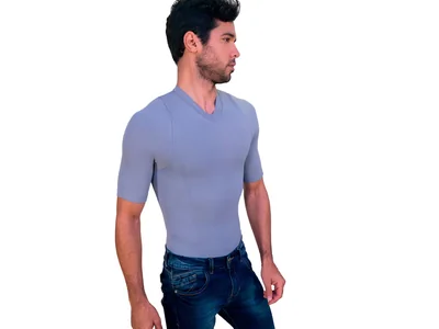 Playera cuello redondo para hombre