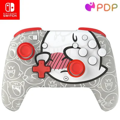 Controlador inalámbrico PDP REMATCH GLOW Boo Hoo con movimiento