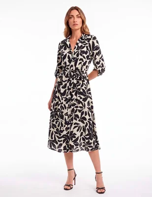 Vestido 3/4 casual Kinich para mujer