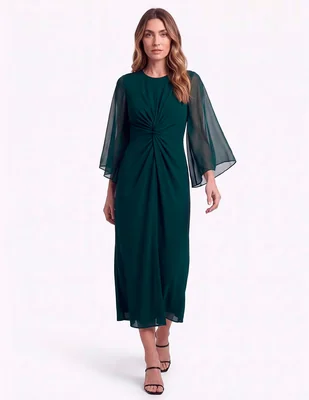 Vestido midi de fiesta