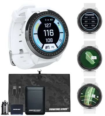Reloj inteligente GPS iON Elite de Certified Brands (blanco)