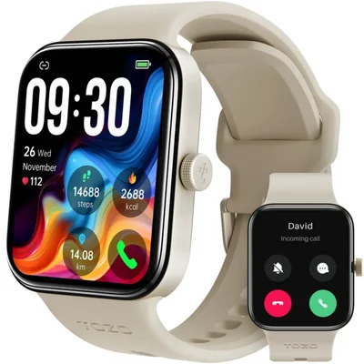 Reloj Inteligente TOZO AMOLED S4 con Pantalla Ultra Clara de 1.78" para Hombres y Mujeres