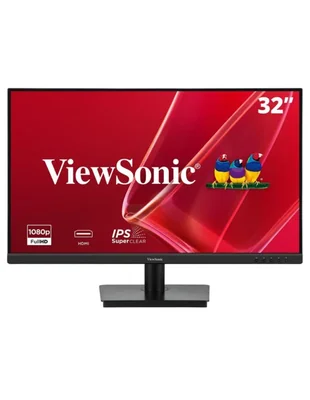 Viewsonic VA3209M Monitor 32 Pulgadas Full HD 1080p, IPS, HDMI y VGA, Color Negro