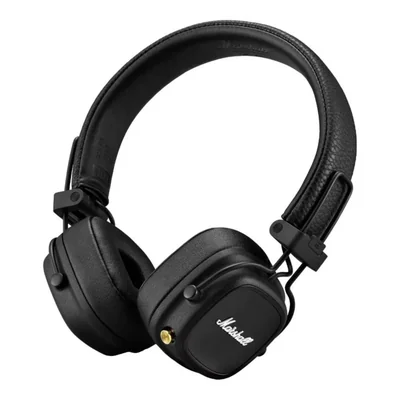 Marshall Major IV Audífonos Inalámbricos Bluetooth, Audífonos On-Ear - Negro (Caja con detalles)