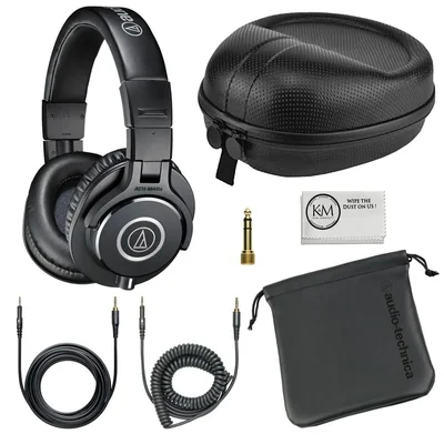 Auriculares Audio-Technica ATH-M40x Studio Monitor Bundle