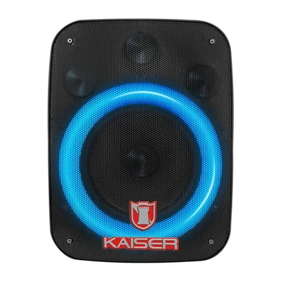 Bocina Kaiser Recargable 6.5" KSW-5006 Color Negro