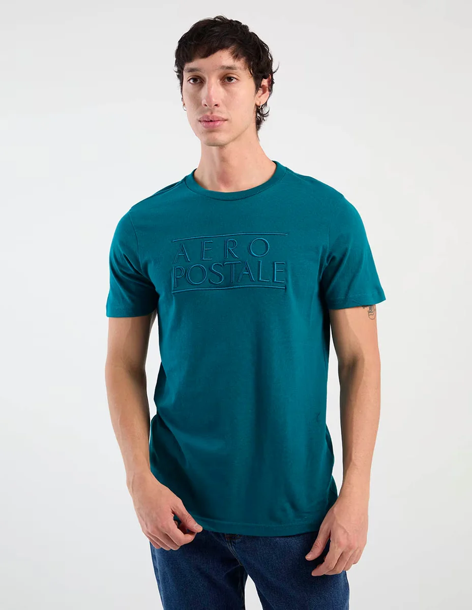 Playera cuello redondo para hombre