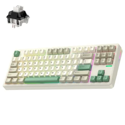 Teclado mecánico inalámbrico hot‑swap ELECFOX Linky 87 RGB