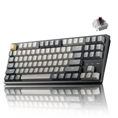 Teclado Keychron C1 Pro TKL cableado con retroiluminación RGB
