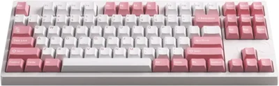Teclado VORTEXKEYBOARD Multix TKL Hot‑Swap Rosa