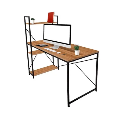 ESCRITORIO MINIMALISTA CON REPISA 120 CM