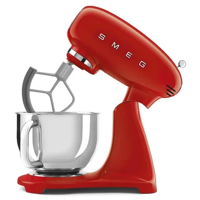 Batidora de pie Smeg 5 cuartos 750 W Rojo 10 velocidades Retro