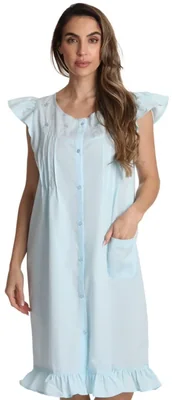 Camisón Dreamcrest de manga corta tipo cap azul talla L