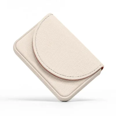 Portatarjetas FenZen 10x66x18 cm Blanco de Cuero PU