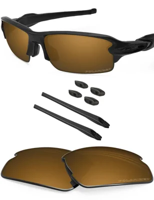 Gafas de sol BLAZERBUCK Flak 2.0 con lentes polarizadas color oro
