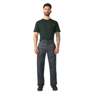 PANTALONES Dickies Corte Holgado Doble Rodilla Color Carbón