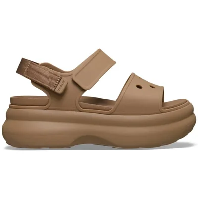 Sandalia Crocs Mujer Soho con Correa en Y Color Sepia Talla 8 Mediana