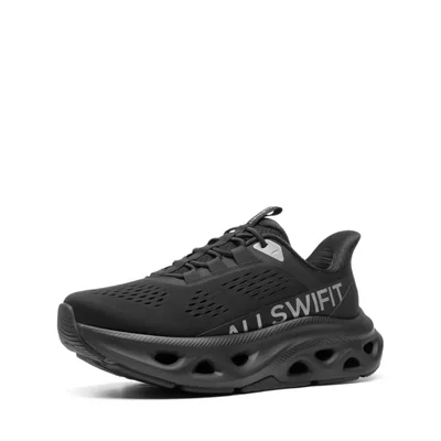 Zapatillas ALLSWIFIT 7.5 Todo Negro para Mujer Slip‑On con Amortiguación