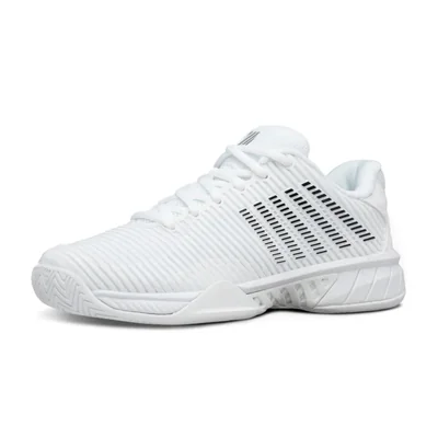 Zapatos K‑Swiss Hypercourt Express 2 anchos para mujer – blanco (pickleball)
