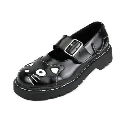 Zapatos T.U.K. Black Kitty Cat estilo Mary Jane talla US Women 7