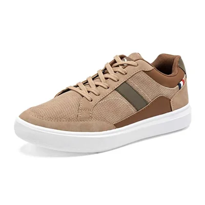 True Extreme tenis para hombre beige camel olivo cod 148014-F