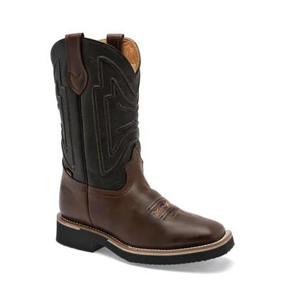 Establo bota vaquera para hombre café cod 141222-F