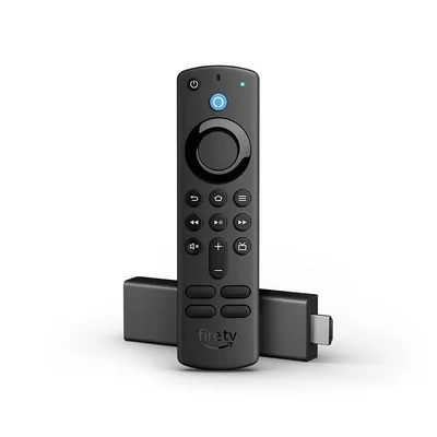 Dispositivo de streaming Amazon Fire TV Stick 4K con control remoto por voz Alexa