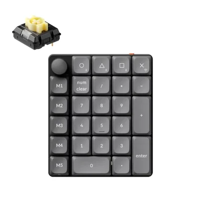 Keychron K0 Max Teclado numérico inalámbrico RGB intercambiable en caliente