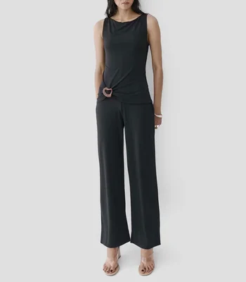 Jumpsuit de corte recto Mujer