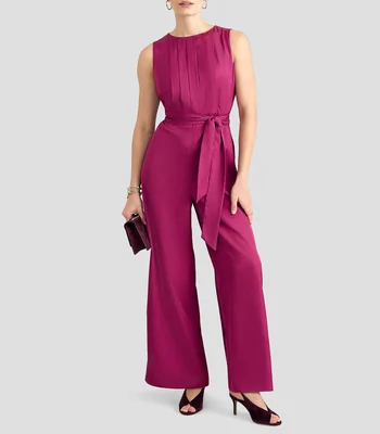 Jumpsuit de corte wideleg Mujer